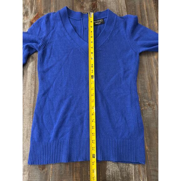 Banana Republic Italian Yarn Sweater Womens Size Medium Merino Cashmere Blend - Picture 6 of 8